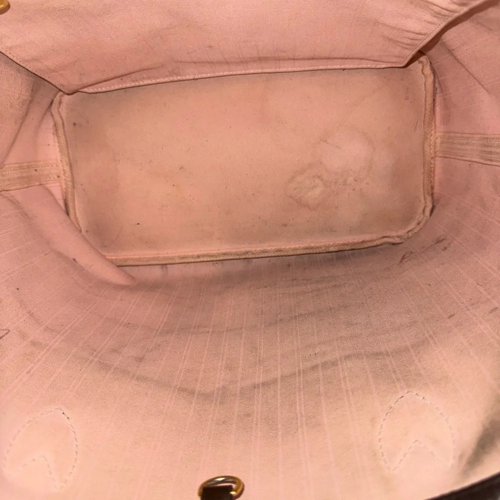 Louis Vuitton Damier Ebene Neverfull MM Tote - Picture 10 of 11